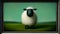 Max\\\'s Discovery: The Curious Sheep in a Lush Green Field, Made with Generative AI