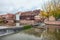 Maxbrucke and Pegnitz river in Nuremberg