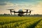 Maximizing Crop Yield Through Drone Spraying In Cornfields