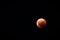 May 16, 2022, Brazil. The total lunar eclipse seen in the sky of the city of GlÃ³ria de Dourados, in Mato Grosso do Sul, Brazil,