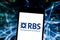 May 19, 2019, Brazil. In this photo illustration the Royal Bank of Scotland RBS logo is displayed on a smartphone