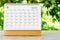 May 2021 Calendar desk for organizer to plan and reminder