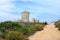 May 29 2023 - Bonifacio, Corsica, France: Old living houses and fortress on the cliff