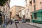 May 29 2023 - Bonifacio, Corsica, France: Traditional streets in the old town of Bonifacio