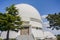 May 7, 2017 San Jose/CA/USA - Dome that houses the 120-inch Shane telescope at Lick Observatory - Mount Hamilton, south San