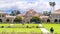 May 9, 2019 Palo Alto / CA / USA - The Stanfors Oval and the Main Quad at Stanford University