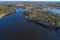 May Day over the Vuoksa River. Leningrad region