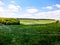 May hilly meadow and forest