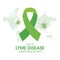 May is Lyme Disease Awareness Month vector