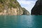 Maya Bay is the most beautiful paradise beach in Thailand.