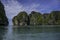 Maya bay with turqoise water in Phi phi islands Krabi Thailand