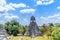 Maya pyramids in national park Tikal in Guatemala