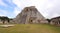 Maya ruins of Uxmal temple, Yucatan, Mexico