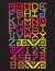 Mayan alphabet style