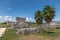 Mayan buildings in Tulum, Mexico.