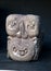 Mayan Carving of Ahau Symbol