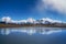 Mayan Gongga snow mountain and plateau lake scenery in Western Sichuan, China