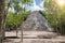 The Mayan Nohoch Mul pyramid in Coba, Yucatan