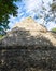 Mayan observatory in Coba Observatorio astronomico de Coba. Ancient building in archeological site. Travel photo. Mexico. Yucata