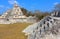 Mayan pyramids in Edzna campeche mexico LII