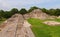 Mayan pyramids in Edzna campeche mexico XLIII