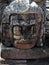 Mayan Stone Head Sculpture