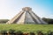Mayan Temple pyramid of Kukulkan - Chichen Itza, Yucatan, Mexico