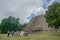 Mayapan, Mexico: Tourists visit the Room of the Kings