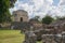 Mayapan, Yucatan, Mexico: El Templo Redondo -- The Round Temple