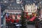 Mayen, Germany - 12 17 2019: old town hall and Christmas market