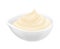 Mayonnaise Sauce Realistic Composition