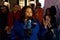 Mayor London Breed at Union Square speaking at the Winter Walk Ribbon Cutting Ceremony