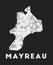 Mayreau - communication network map of island.