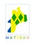 Mayreau Logo. Map of Mayreau with island name and.