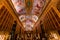 Mazarin gallery ceilings, national library, Paris, France