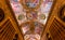 Mazarin gallery ceilings, national library, Paris, France