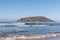 Mazatlan Pacific coast view with waves