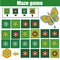 Maze game, animals theme. Kids activity sheet. Logic labyrinth with code navigation