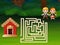 Maze Game of Hansel and Gretel find a path to gingerbread house