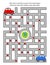 Maze game for kids and adults: Help cars get to the central place.
