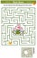 Maze game with three little pigs