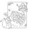 Maze or Labyrinth Game for Preschool Children. Puzzle. Tangled Road.