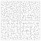 Maze, labyrinth puzzle game. Riddle, brain-teaser game concept solvable