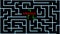 Maze With red text and green lines and possible Solution -STRATEGY