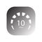 mbps speedometer icon vector