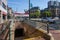 MBTA Red Line Central station in Cambridge, Massachusetts, USA