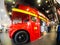 Mc jeans shop in beautiful design of miniature London double decker bus at Terminal 21 shopping mall.