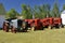 McCormick Deering, Massey Harris, and Farmal M tractors