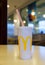 Mcdonald\'s cola drink in Mcdonald\'s restaurant fast food business background