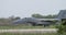 McDonnell Douglas F-15 Eagle of Royal Saudi Air Force Taxiing on Rainy Day